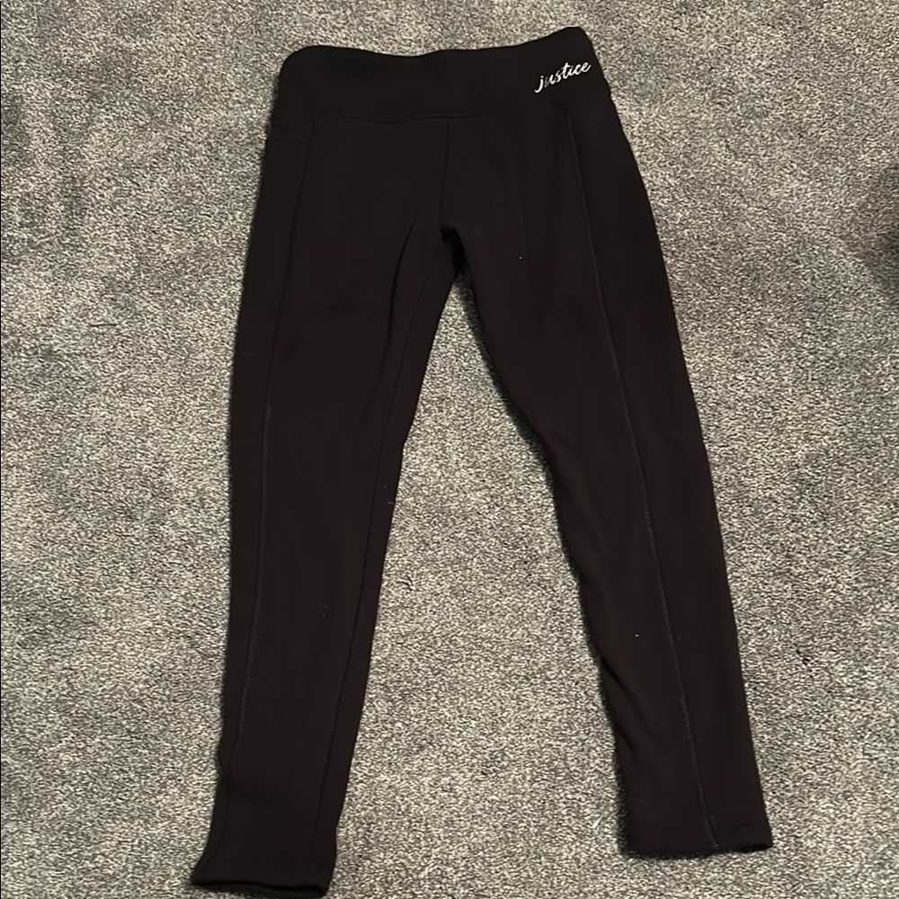 Girls Justice Fleece lined leggings